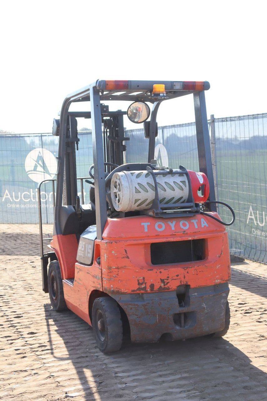 Forklift Toyota 42-7FGF15 LPG 1500kg 3.0m 1999