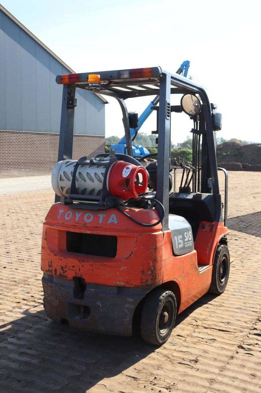 Forklift Toyota 42-7FGF15 LPG 1500kg 3.0m 1999