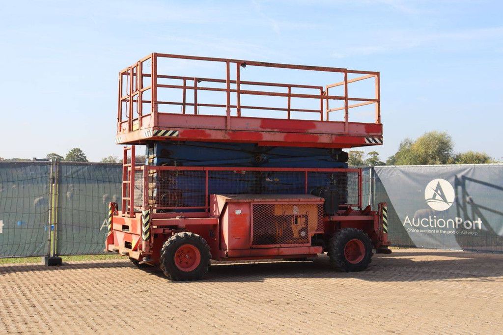 Scissor lift Combistar B-195DL25-4WD/P/N Diesel 35.9kW 500kg 21.5m 2002