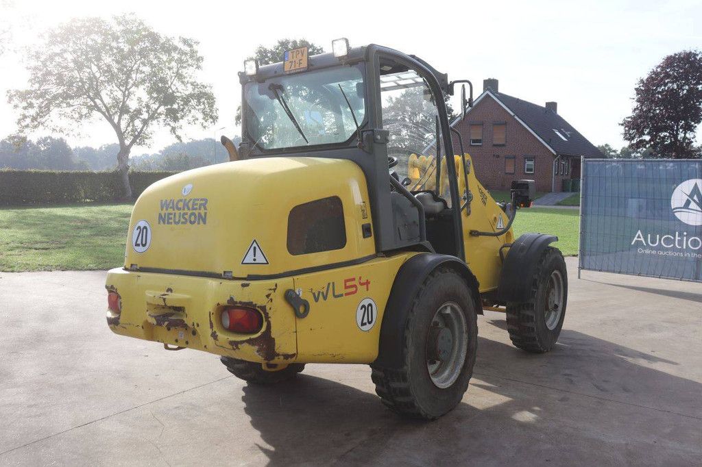 Wacker Neuson WL54 Diesel Wheel Loader 55kW 2015