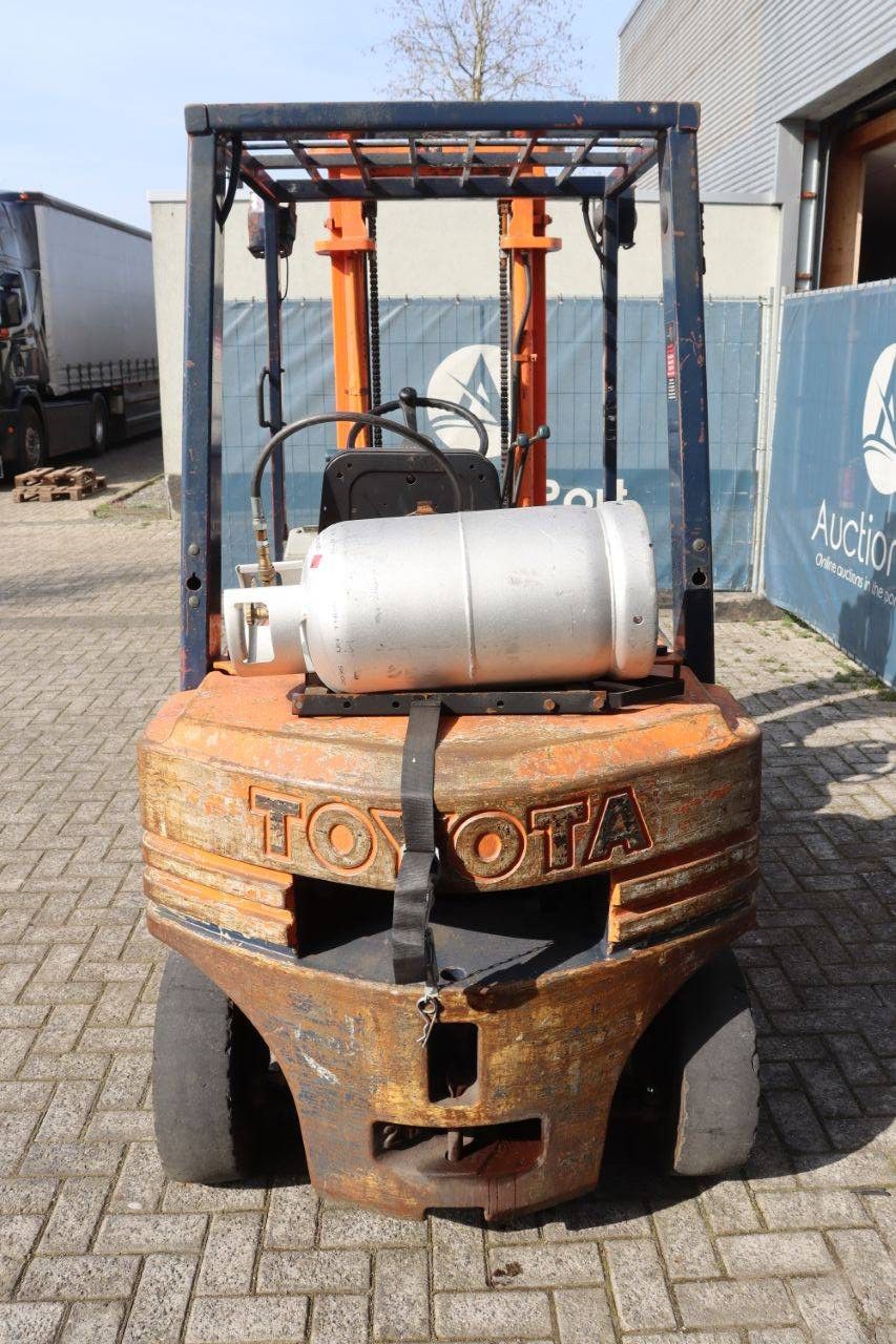 Forklift Toyota 42 5F GF 20 LPG 2500kg 3.0m 1989