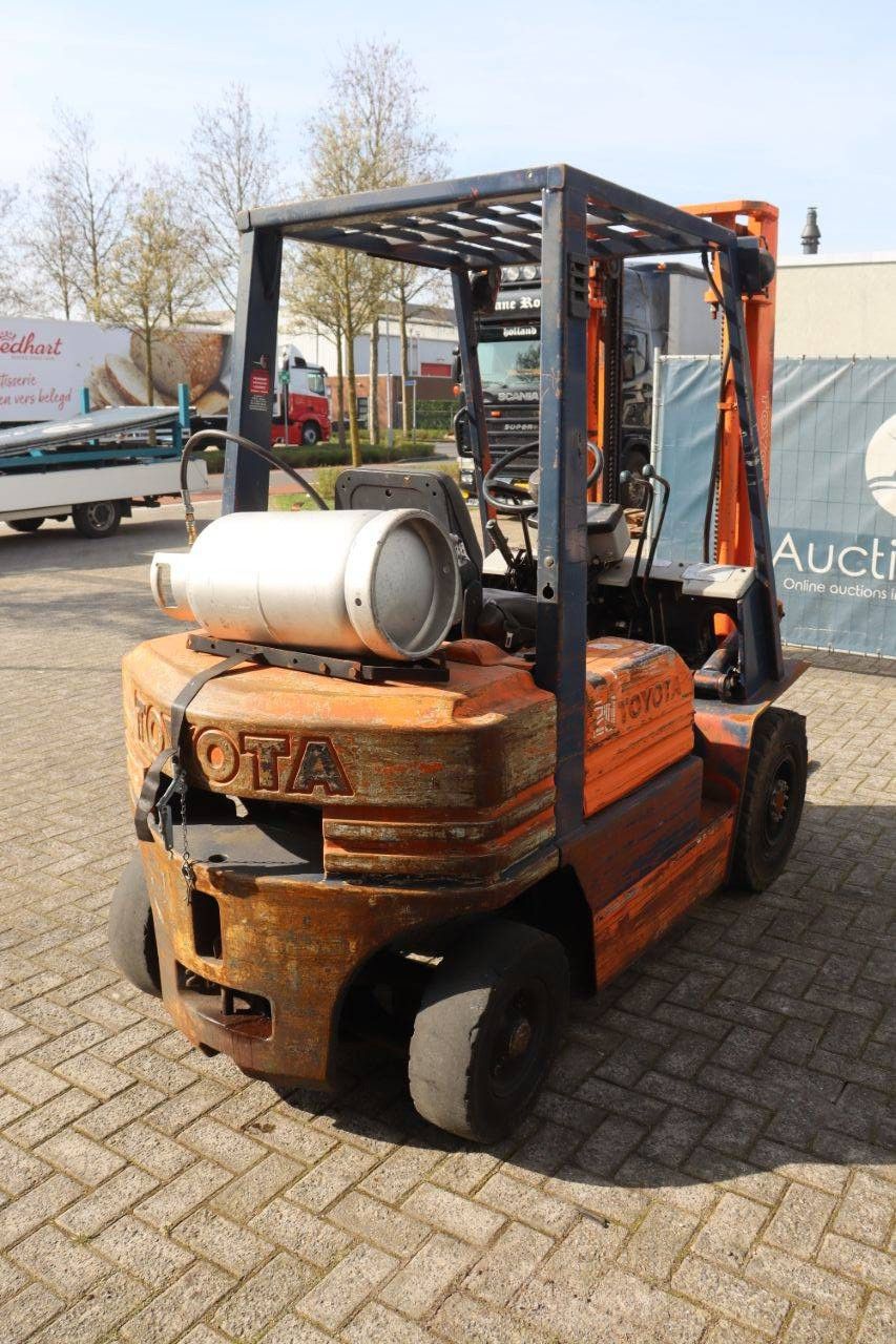 Forklift Toyota 42 5F GF 20 LPG 2500kg 3.0m 1989