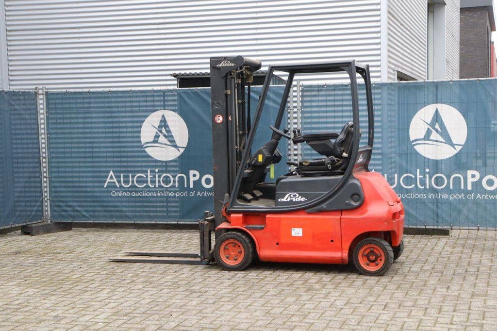 Linde E16P Electric Forklift 1450kg 4.77m