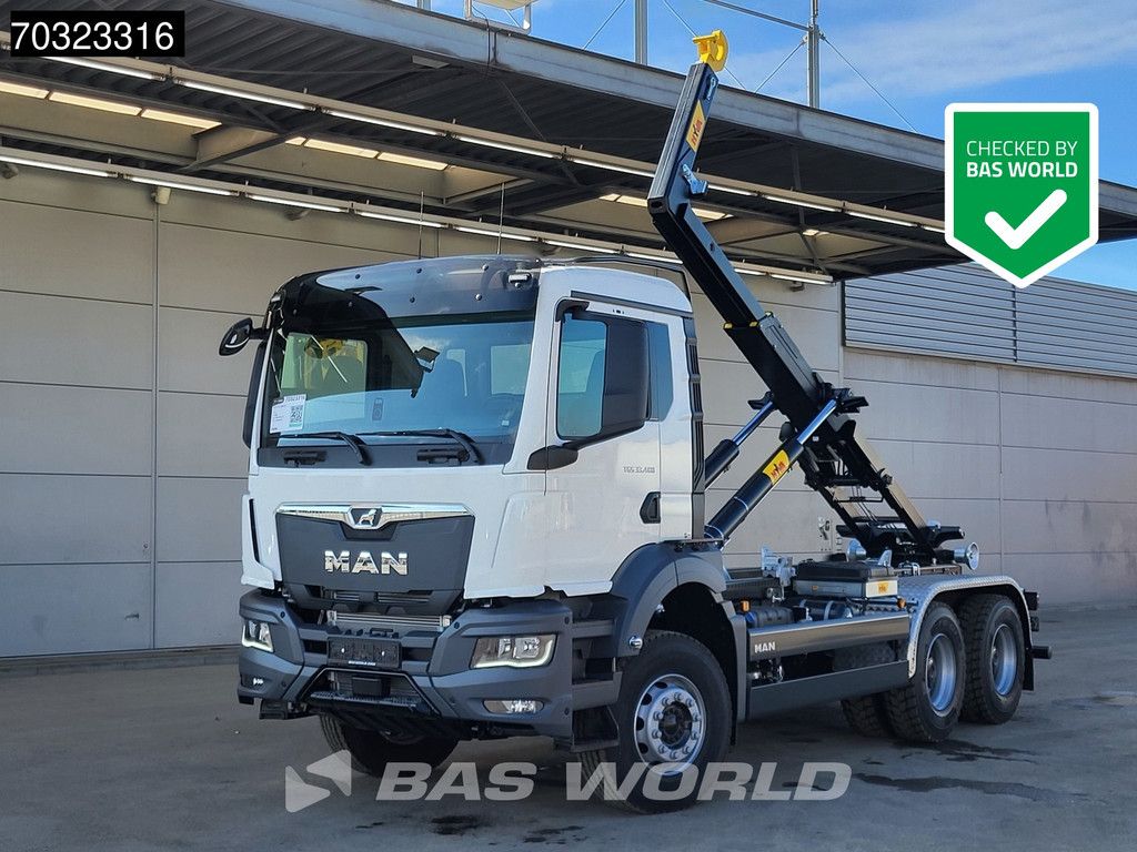 MAN TGS 33.480 6X4 NEW! HYVA 20-53-S Big-Axle 3900mm WB Full Steel suspension Automatic Euro 6