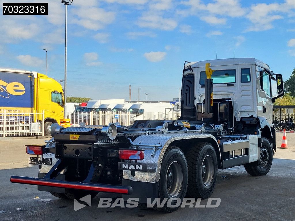 MAN TGS 33.480 6X4 NEW! HYVA 20-53-S Big-Axle 3900mm WB Full Steel suspension Automatic Euro 6