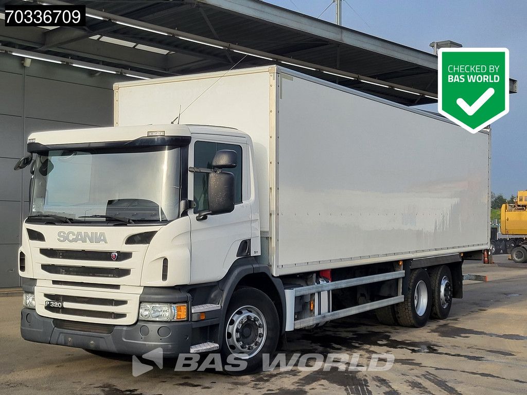Scania P P320 6X2 3000kg Ladebordwand Lift+steering axle Automatic Euro 6