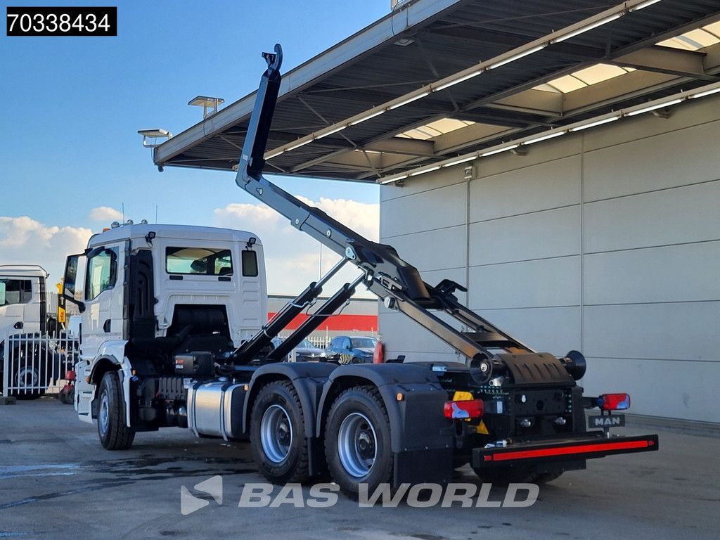 MAN TGS 26.520 6X4 NEW! HIAB OPT20S56 containersystem Big-Axle Steelsuspension Manual Euro 6
