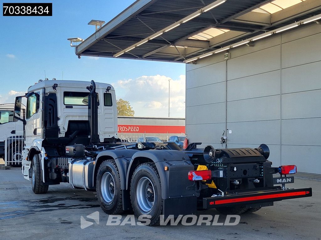 MAN TGS 26.520 6X4 NEW! HIAB OPT20S56 containersystem Big-Axle Steelsuspension Manual Euro 6