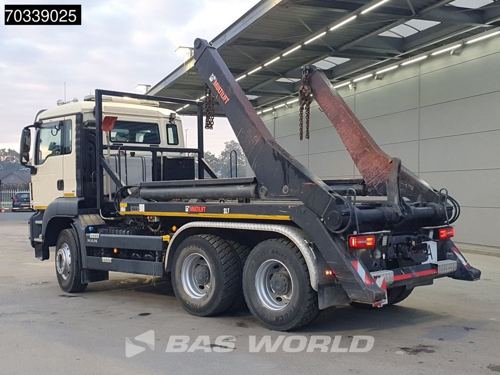 MAN TGS 26.460 6X4 Full Steel Big-Axle Hiab Skip Loader Euro 6
