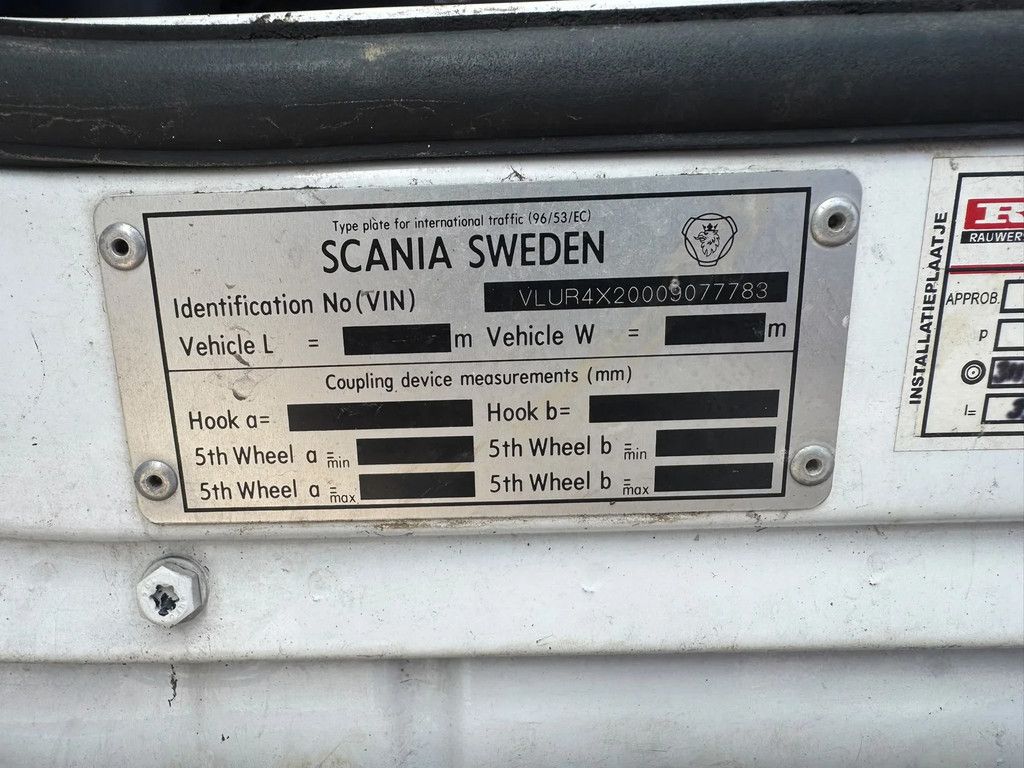 Scania R124-420 **BELGIAN TRUCK-MANUAL GEARBOX**