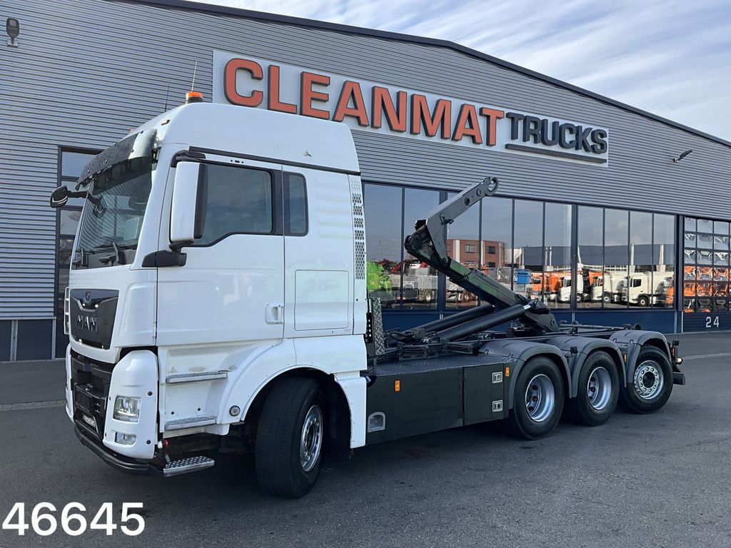 Man TGX 35.510 8x4 Hyvalift 22 Ton haakarmsysteem