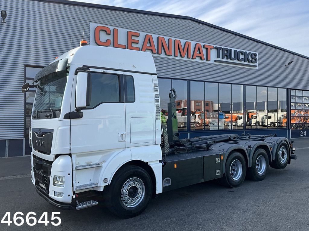 Man TGX 35.510 8x4 Hyvalift 22 Ton haakarmsysteem