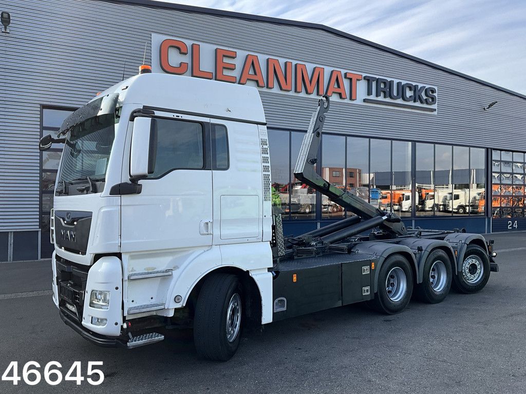 Man TGX 35.510 8x4 Hyvalift 22 Ton haakarmsysteem