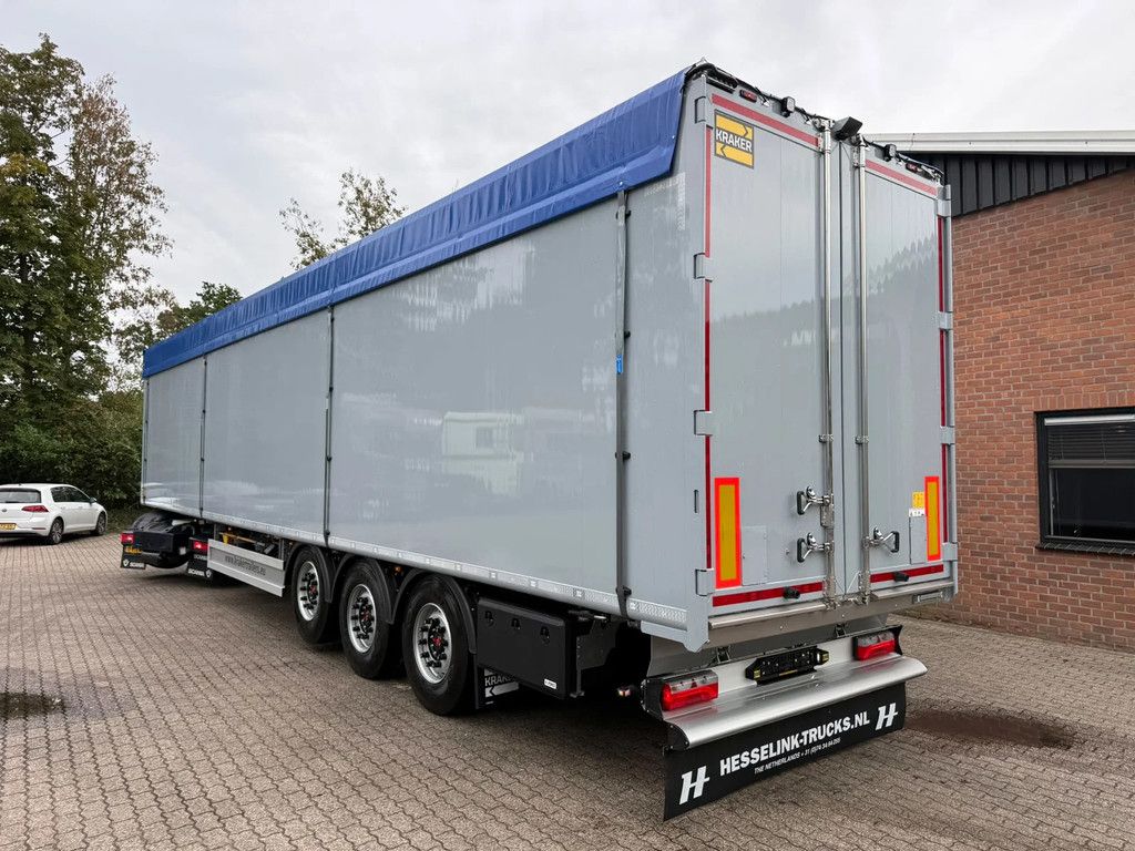 Kraker K-Force 92m3 Klapbumper Camera Afvalzeil NEW Trailer