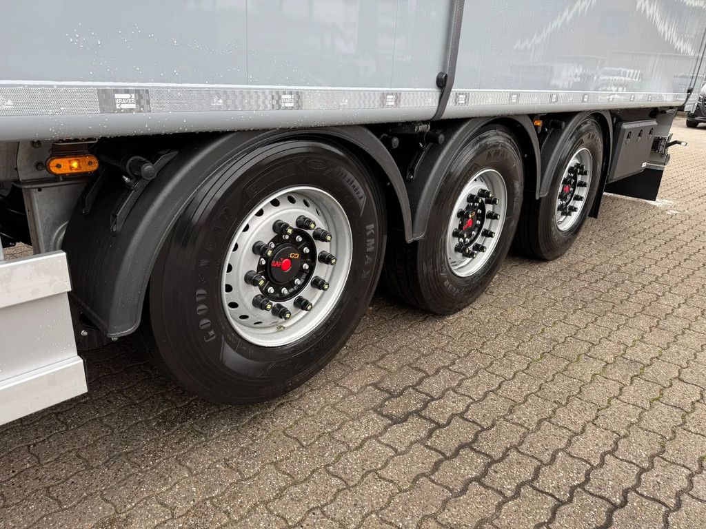Kraker K-Force 92m3 Klapbumper Camera Afvalzeil NEW Trailer