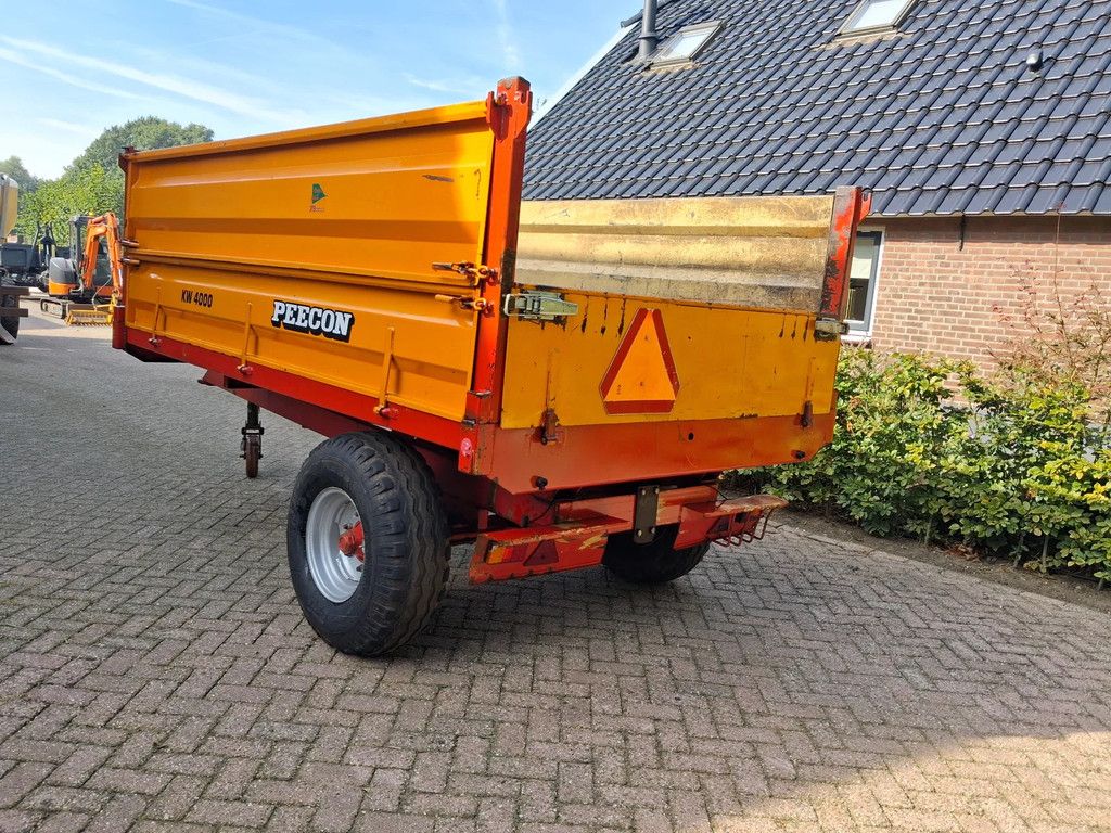 Peecon 4000 kipper/bakkenwagen