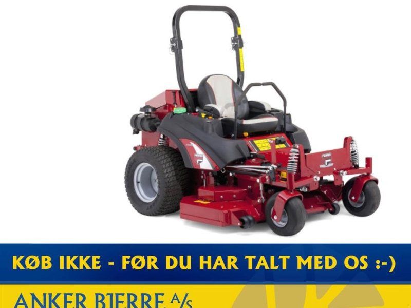 Ferris ZT2600 IS inkl. 132 cm klippebord (bagudkast / mulch)