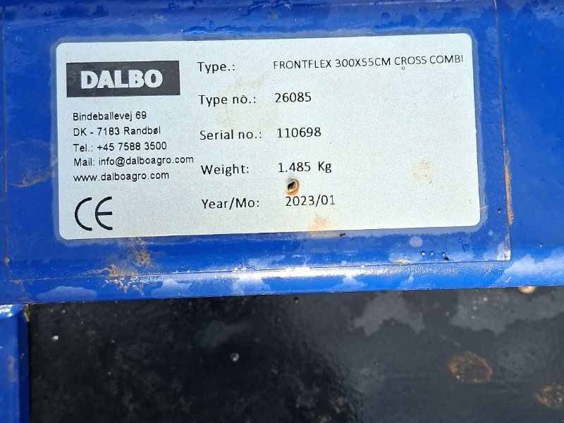 Dalbo FrontFl 300 x 55 cm CrossCombi