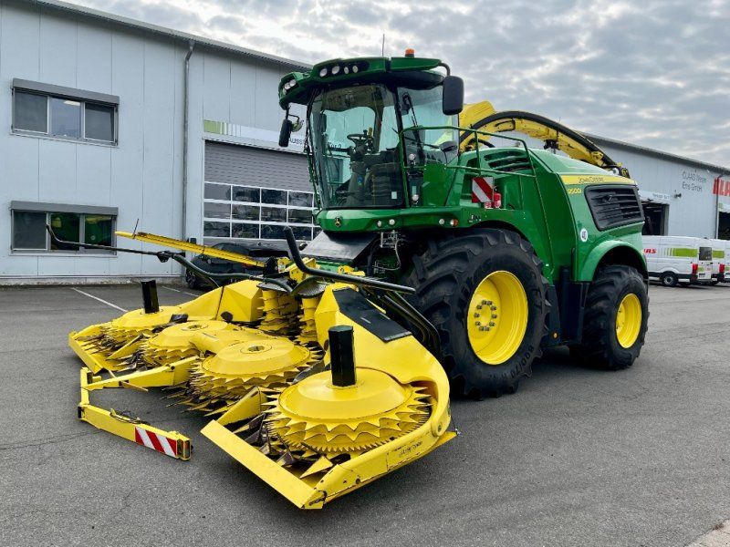John Deere 9500 i, KEMPER 460 Plus, Pick Up KEMPER 639 Premium, nur 1.039 h