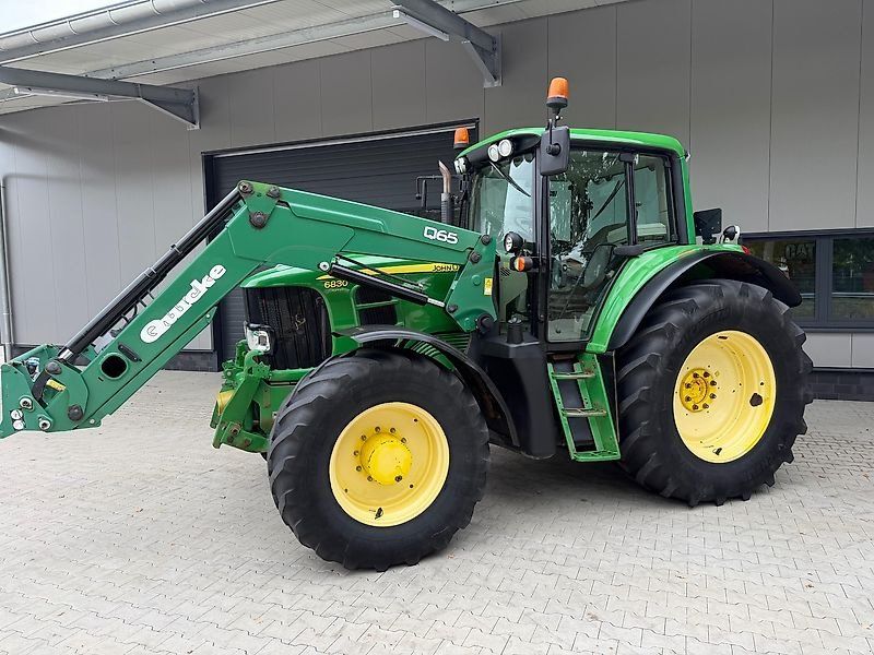 John Deere 6830 AutoPowr , 50 Km/H, FKH+FZW+Industriefrontlader
