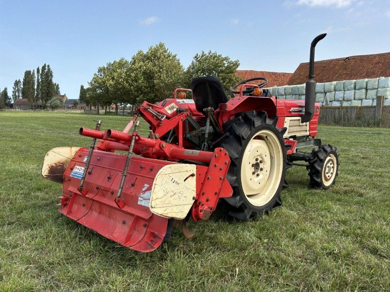Yanmar YM1820D vierwielaangedreven minitractor met grondfrees