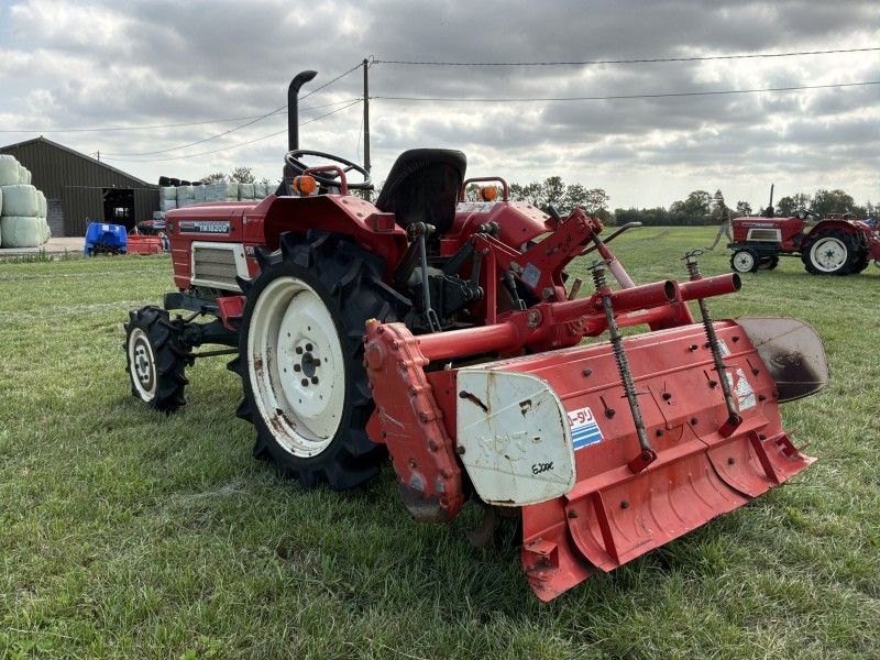 Yanmar YM1820D vierwielaangedreven minitractor met grondfrees