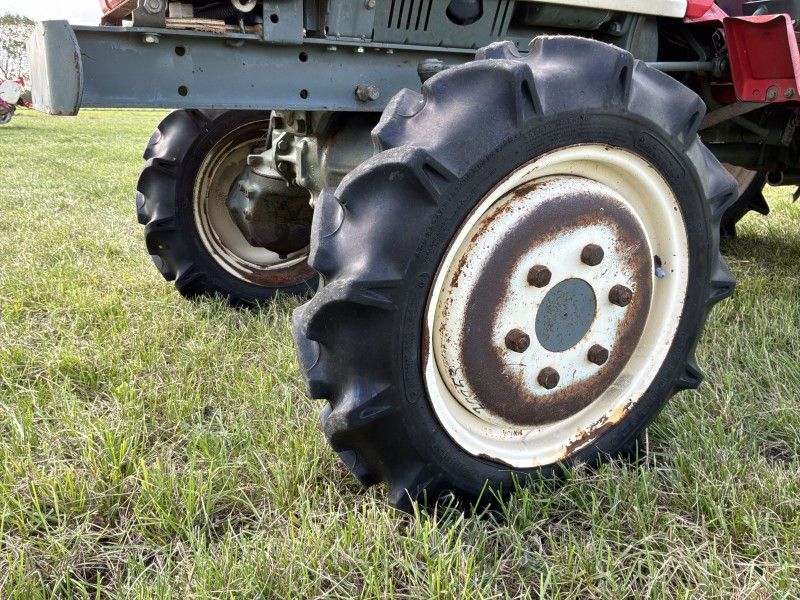 Yanmar YM1820D vierwielaangedreven minitractor met grondfrees