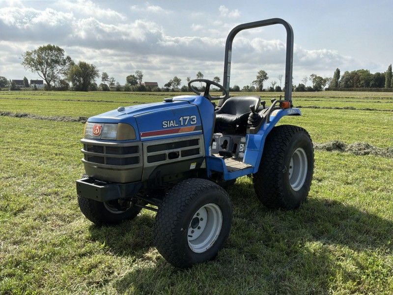 Iseki Sial TF173F four-wheel-drive mini tractor with rotary tiller