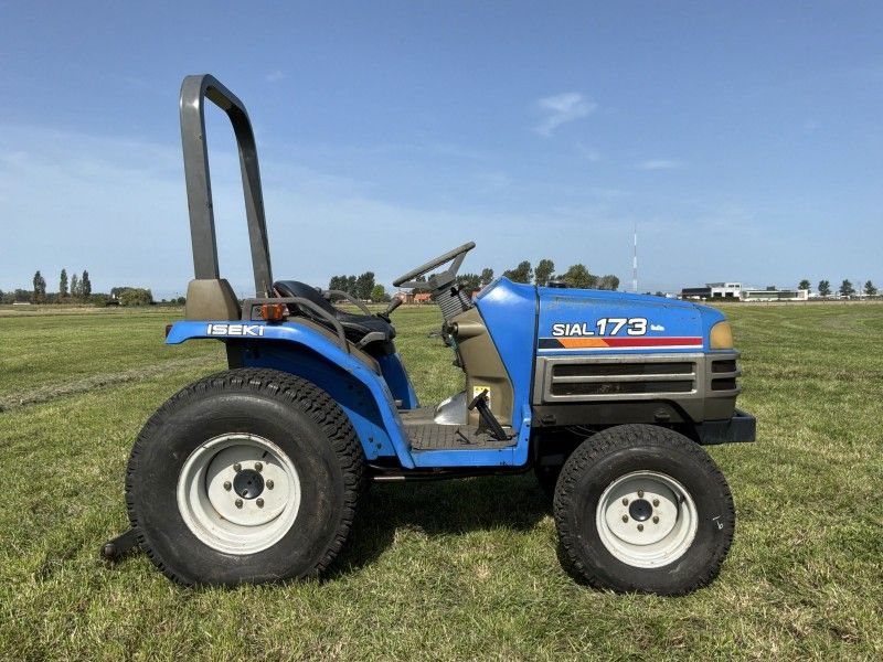 Iseki Sial TF173F four-wheel-drive mini tractor with rotary tiller