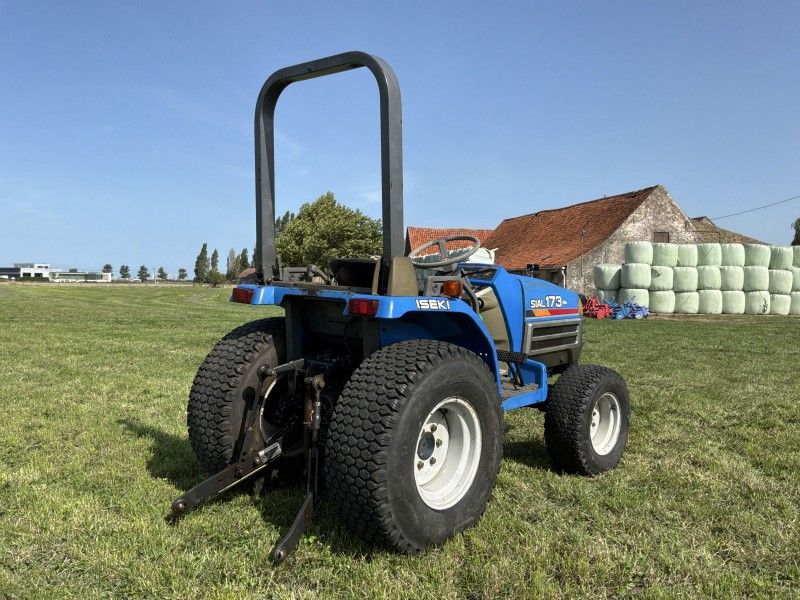 Iseki Sial TF173F four-wheel-drive mini tractor with rotary tiller