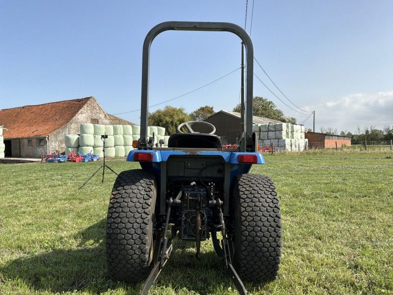 Iseki Sial TF173F four-wheel-drive mini tractor with rotary tiller