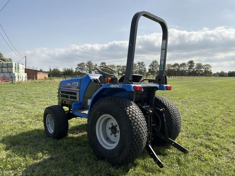Iseki Sial TF173F four-wheel-drive mini tractor with rotary tiller