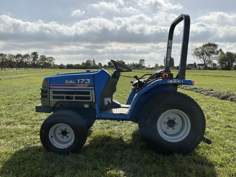 Iseki Sial TF173F four-wheel-drive mini tractor with rotary tiller