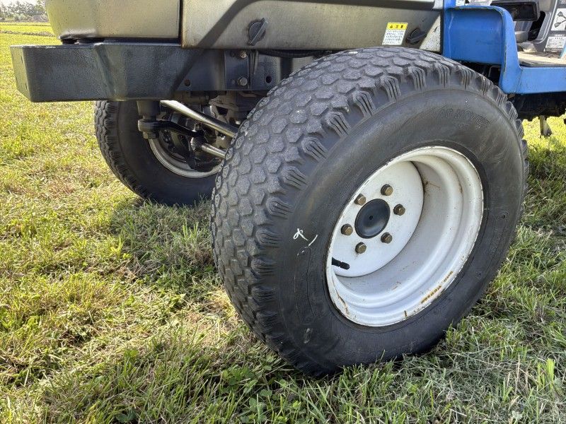 Iseki Sial TF173F four-wheel-drive mini tractor with rotary tiller