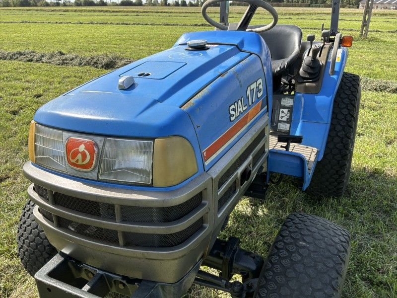 Iseki Sial TF173F four-wheel-drive mini tractor with rotary tiller