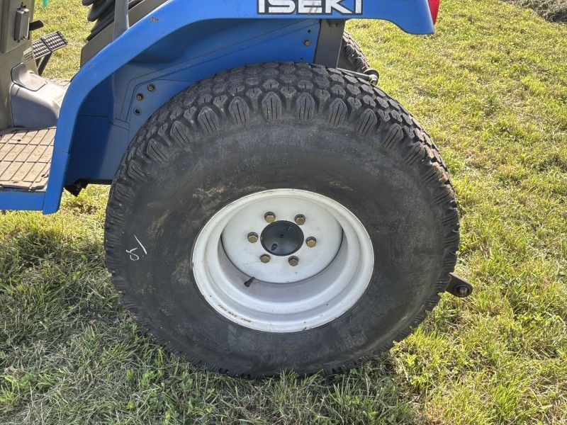 Iseki Sial TF173F four-wheel-drive mini tractor with rotary tiller