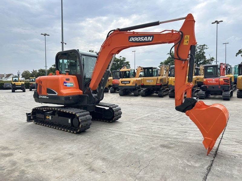 2018 Doosan DX55-9C Mid-Size Excavator