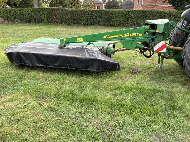 2010 John Deere 331 Scheibenmähwerk mit Aufbereiter