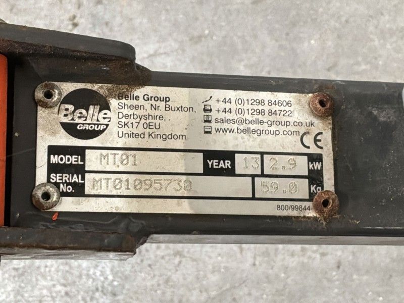 2013 Belle Pro 600X Betonpoliermaschine