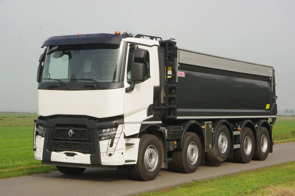 Renault C530 49-tons 10x4 met Tibeg kipper