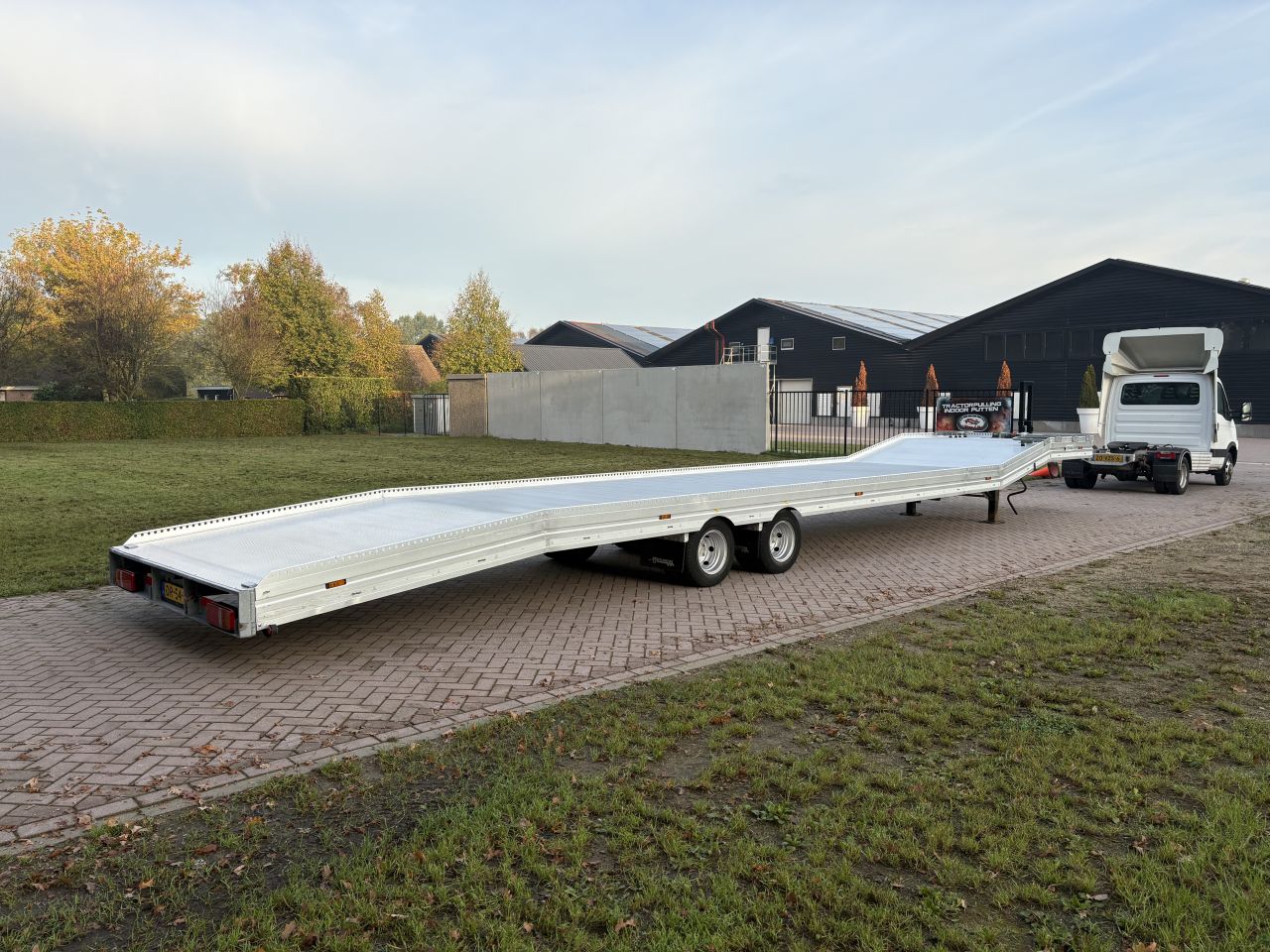 Be oplegger 8 TON ambulance auto transporter Veldhuizen