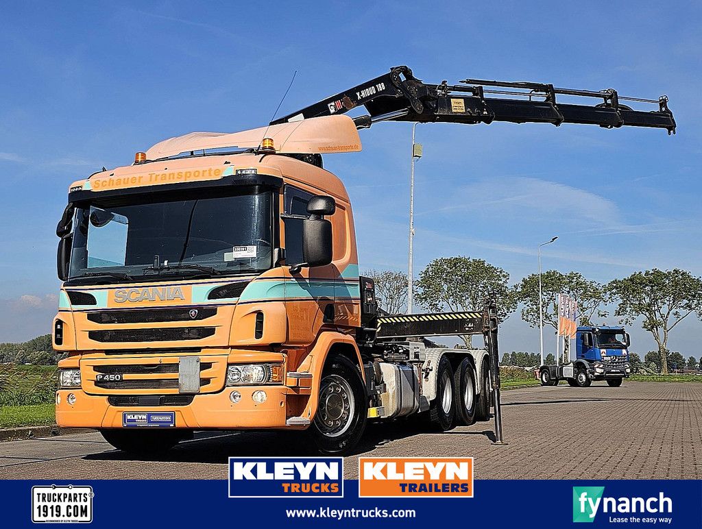 SCANIA P450 8x4*6 hiab 188-e3