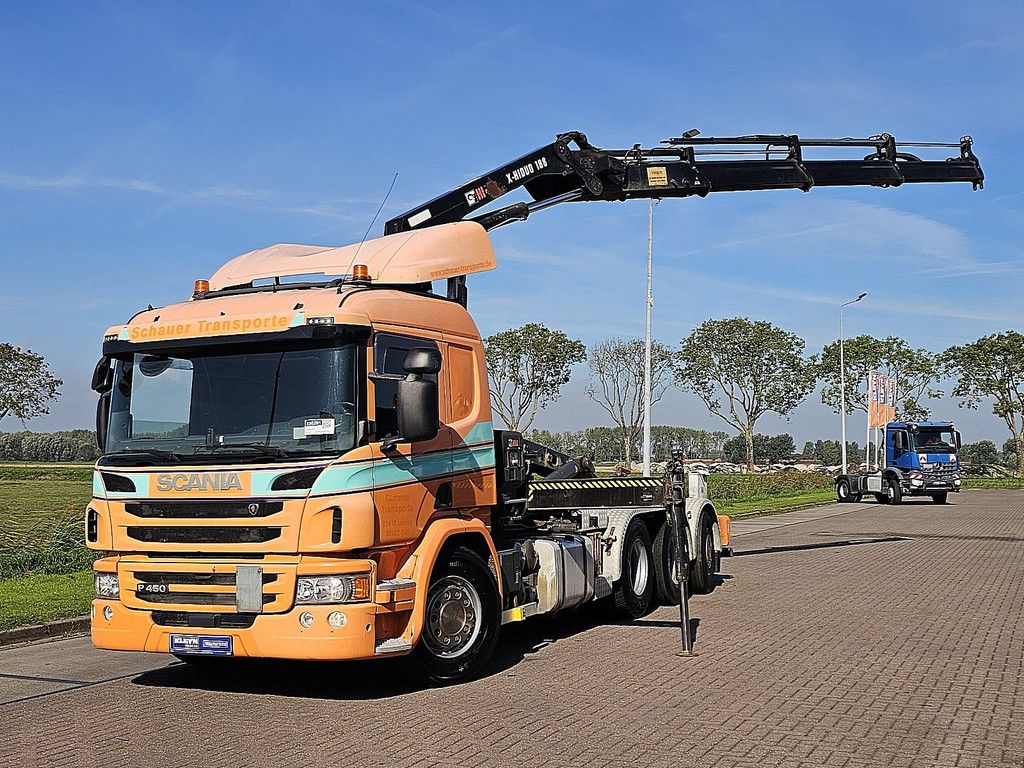 SCANIA P450 8x4*6 hiab 188-e3