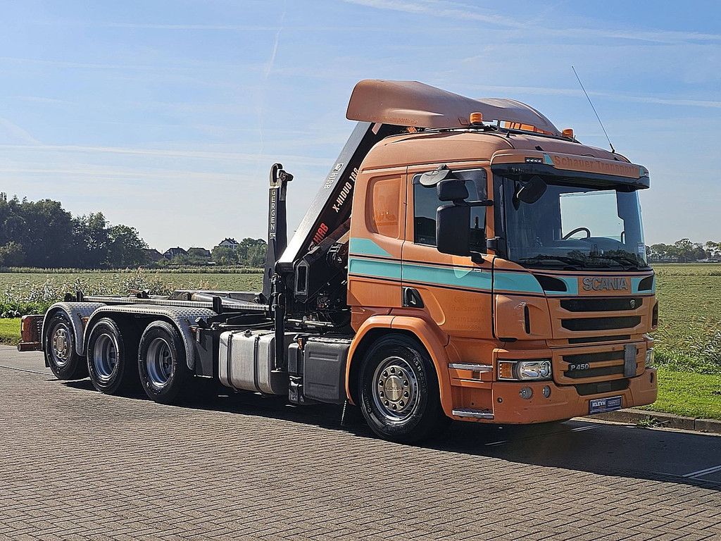 SCANIA P450 8x4*6 hiab 188-e3