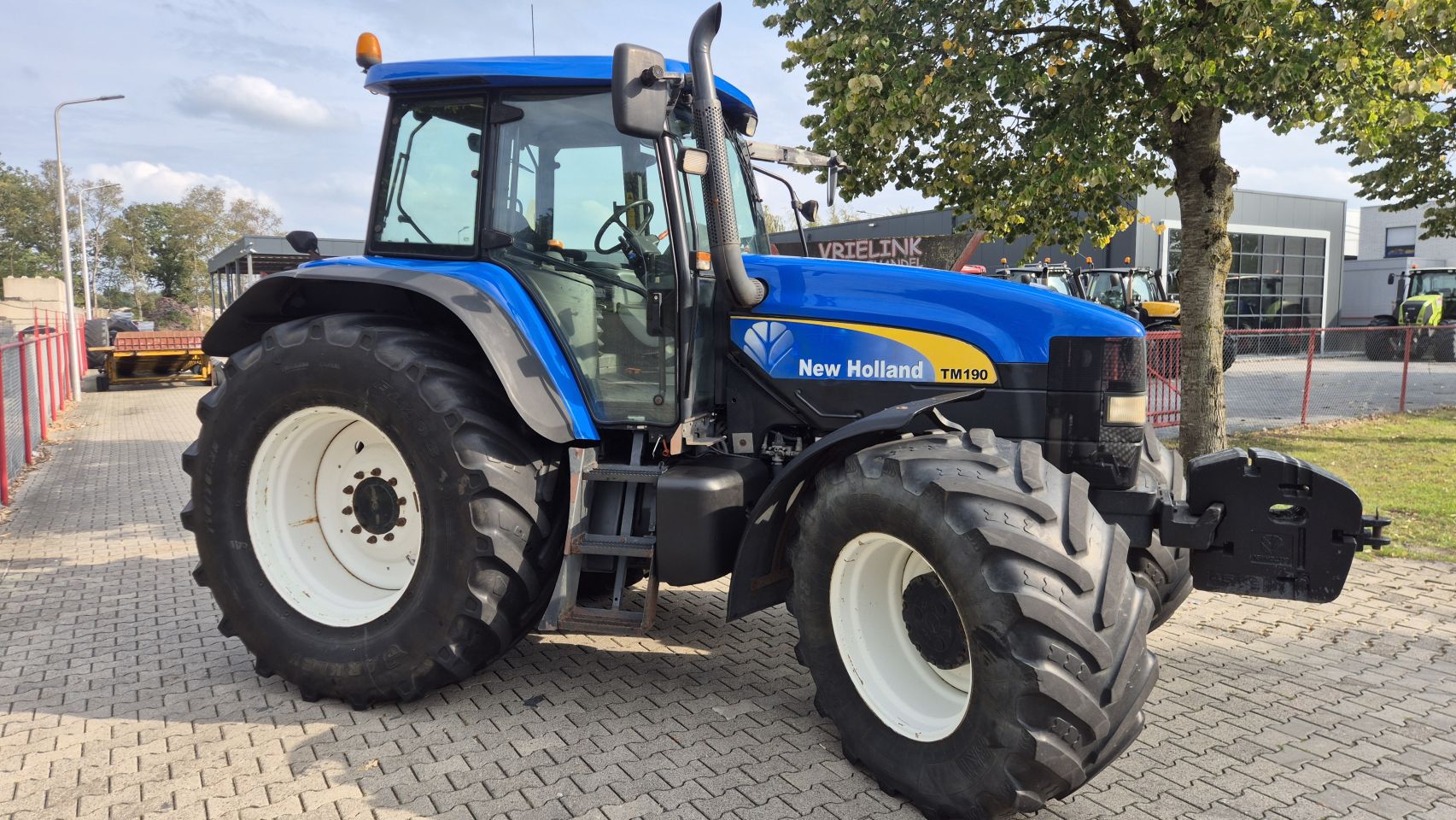New Holland TM190 PC 50 Kmh Luchtdruk reminstallatie