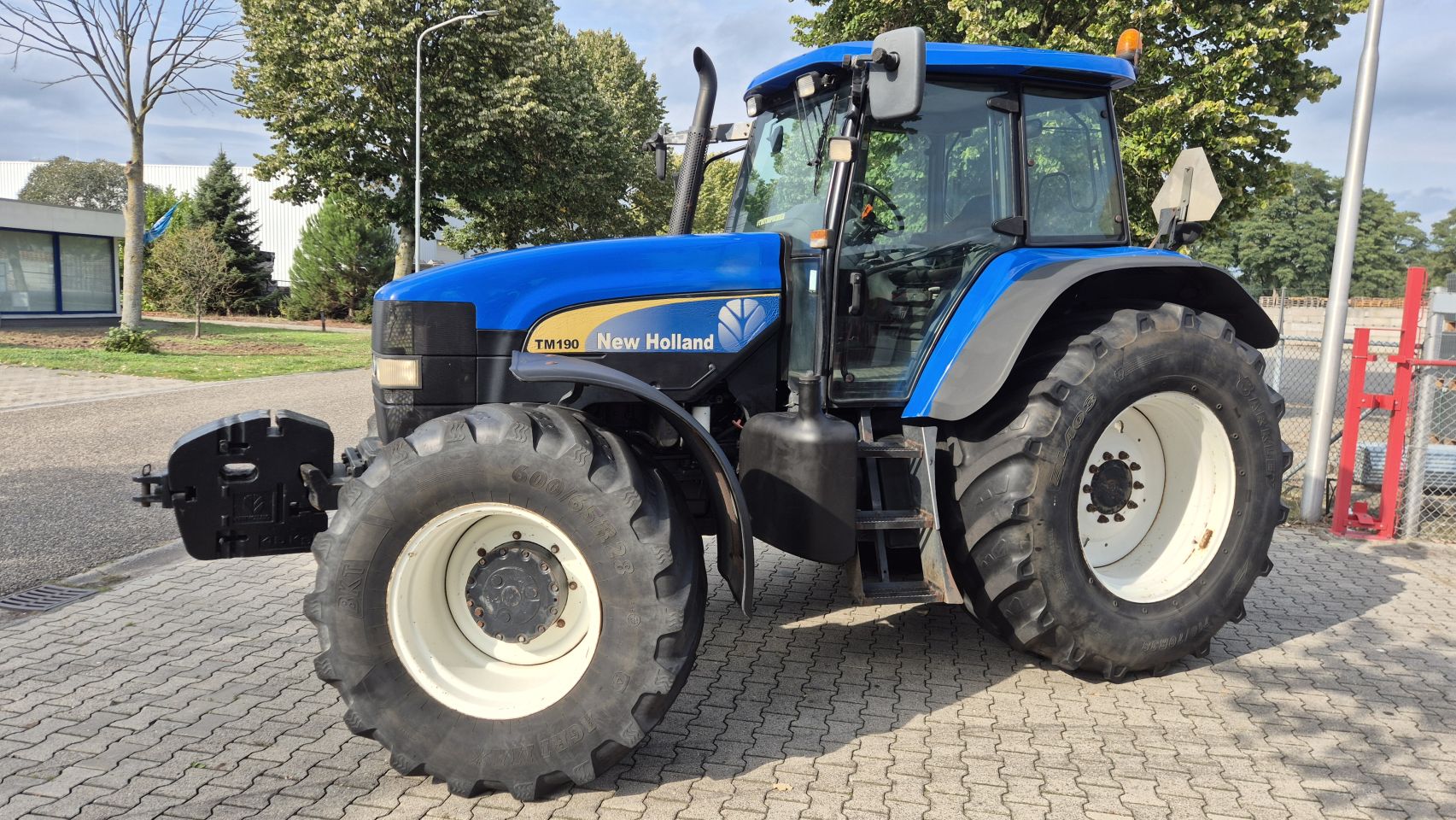 New Holland TM190 PC 50 Kmh Luchtdruk reminstallatie
