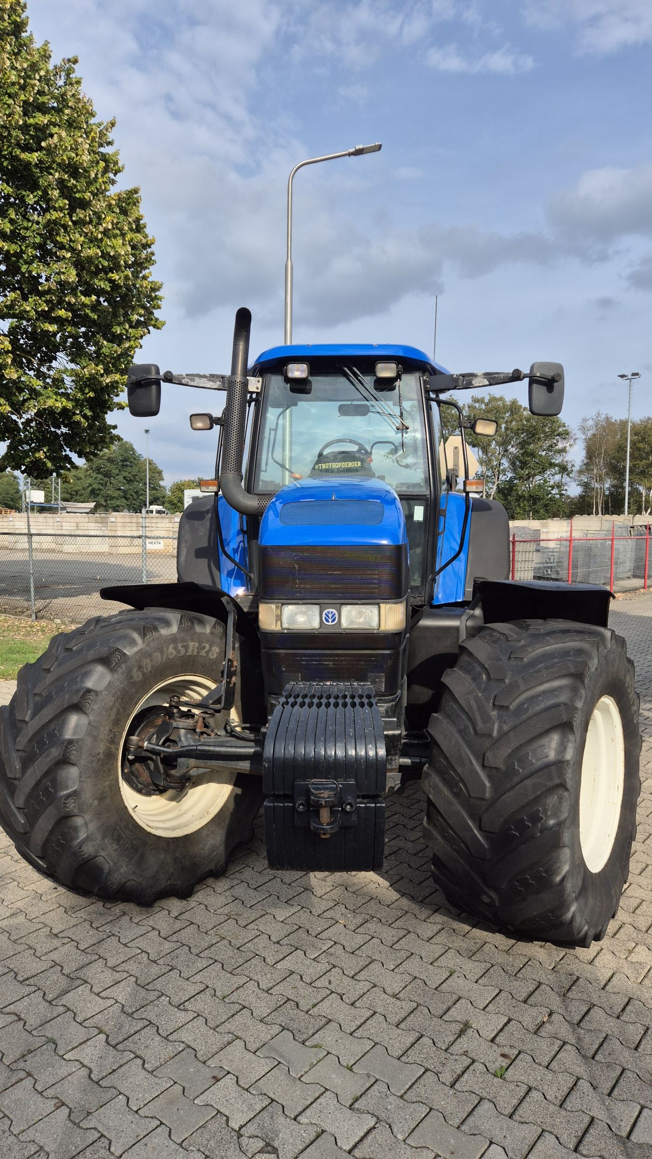 New Holland TM190 PC 50 Kmh Luchtdruk reminstallatie