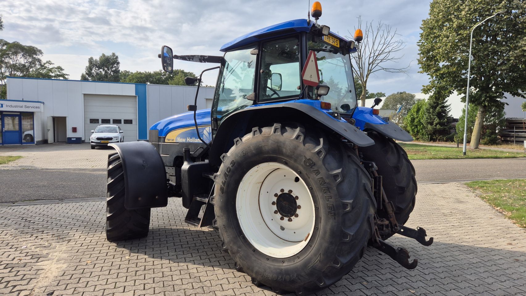 New Holland TM190 PC 50 Kmh Luchtdruk reminstallatie
