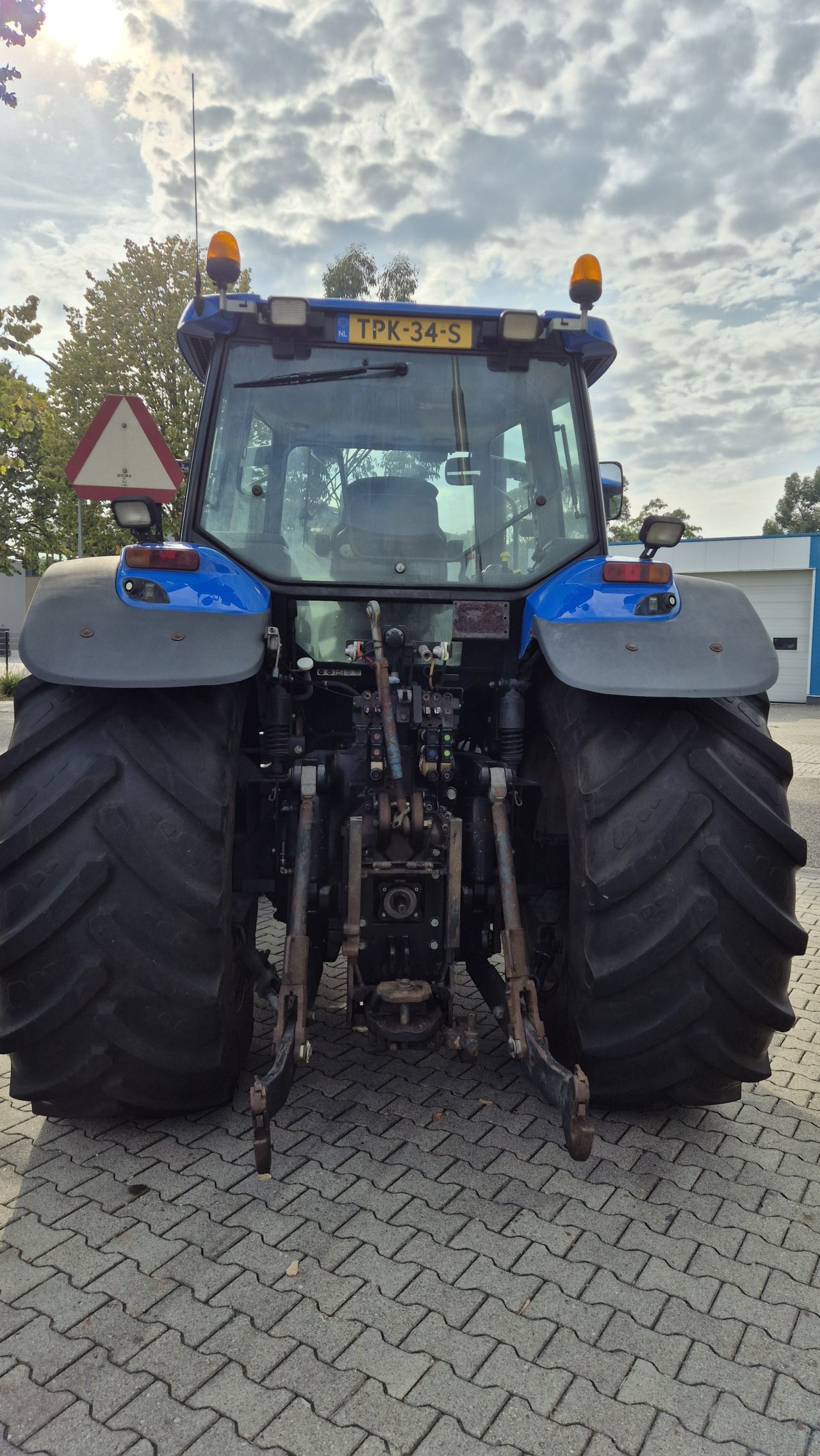 New Holland TM190 PC 50 Kmh Luchtdruk reminstallatie