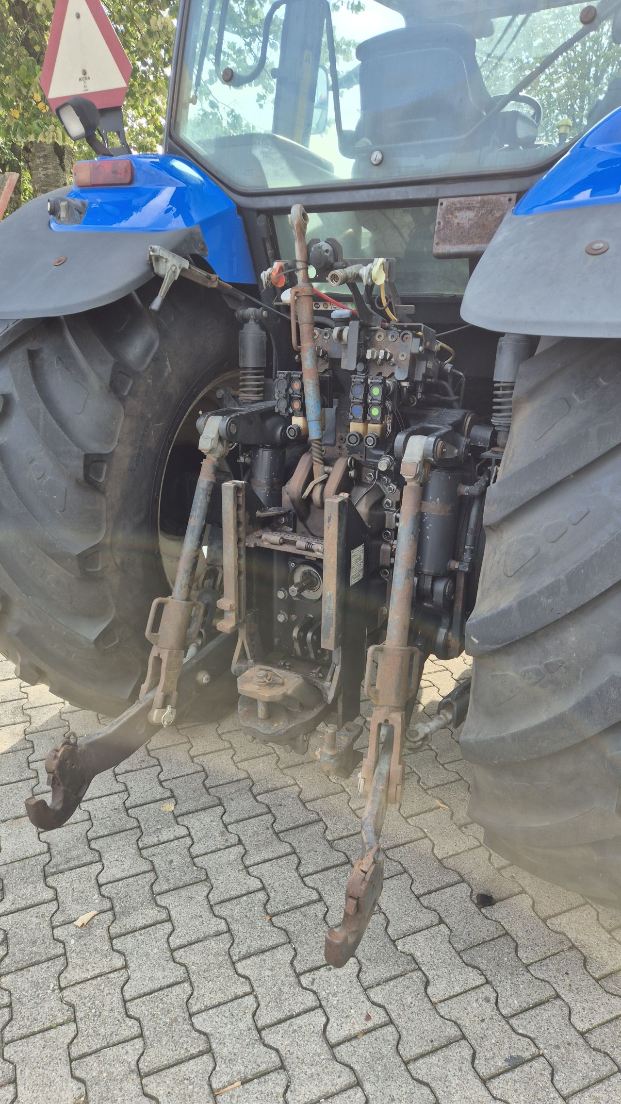 New Holland TM190 PC 50 Kmh Luchtdruk reminstallatie